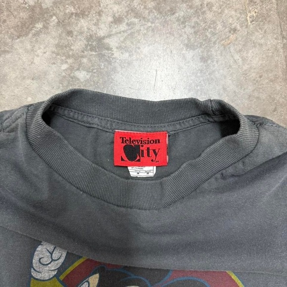 Vintage 2010 Gray Mighty Mouse Graphic tee - Picture 3 of 4